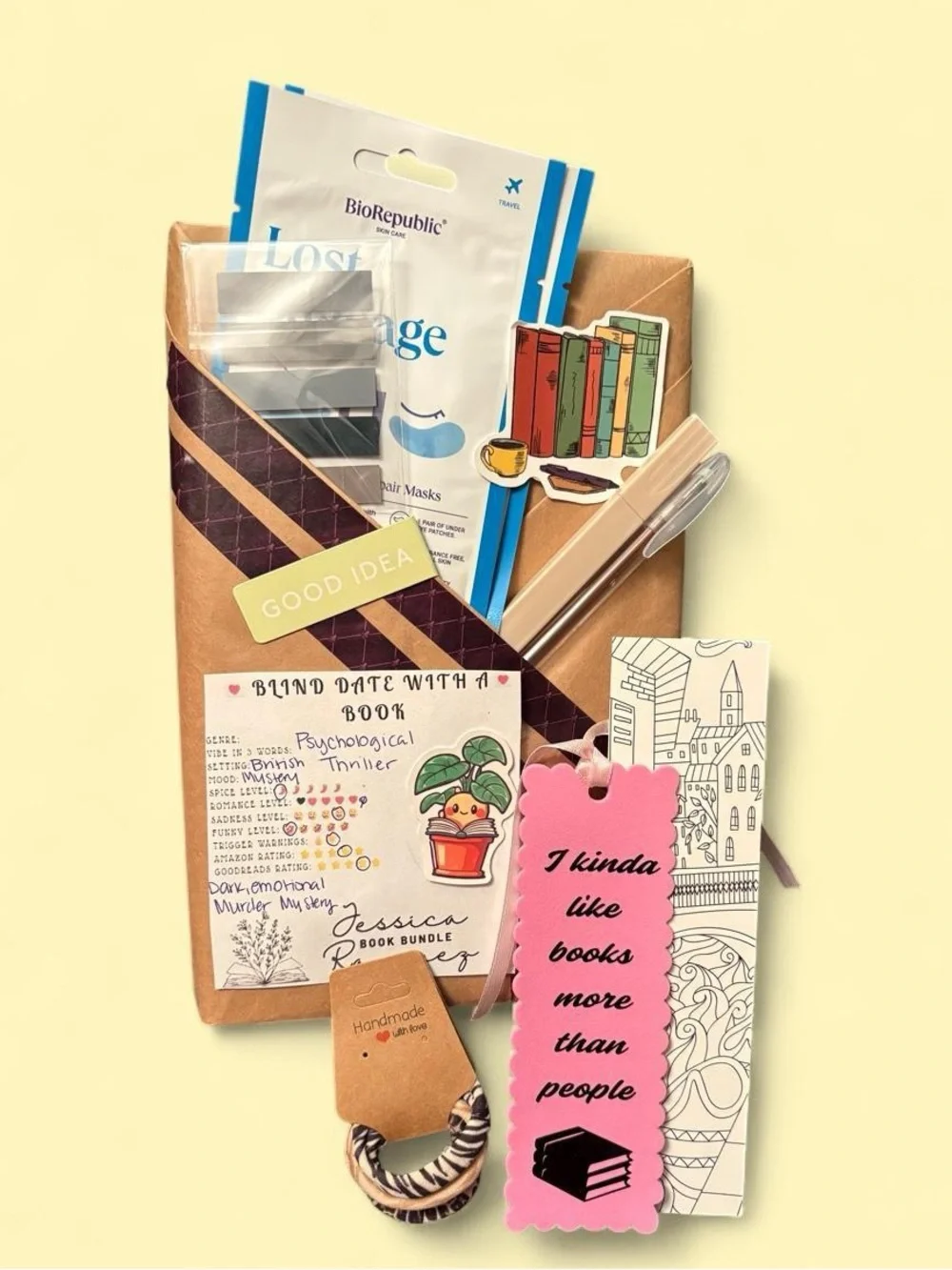 Blind date with a book- Psychological thriller, Suspense